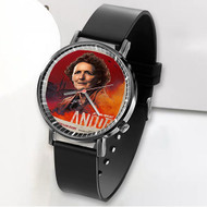 Onyourcases Star Wars Maarva Andor Custom Watch Awesome Unisex Black Classic Plastic Top Brand Quartz Watch for Men Women Premium with Gift Box Watches