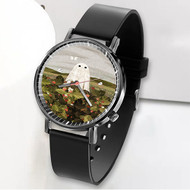 Onyourcases Strawberry Fields Custom Watch Awesome Unisex Black Classic Plastic Top Brand Quartz Watch for Men Women Premium with Gift Box Watches