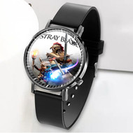 Onyourcases Stray Blade Custom Watch Awesome Unisex Black Classic Plastic Top Brand Quartz Watch for Men Women Premium with Gift Box Watches