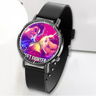 Onyourcases Street Fighter 6 Nintendo Switch Custom Watch Awesome Unisex Black Classic Plastic Top Brand Quartz Watch for Men Women Premium with Gift Box Watches