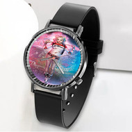Onyourcases Suicide Squad Harley Quinn Custom Watch Awesome Unisex Black Classic Plastic Top Brand Quartz Watch for Men Women Premium with Gift Box Watches
