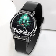 Onyourcases System Shock Custom Watch Awesome Unisex Black Classic Plastic Top Brand Quartz Watch for Men Women Premium with Gift Box Watches