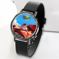 Onyourcases The Super Mario Bros Donkey Kong Custom Watch Awesome Unisex Black Classic Plastic Top Brand Quartz Watch for Men Women Premium with Gift Box Watches