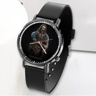 Onyourcases Tyr God Of War Ragnarok Custom Watch Awesome Unisex Black Classic Plastic Top Brand Quartz Watch for Men Women Premium with Gift Box Watches