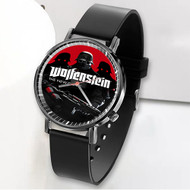 Onyourcases Wolfenstein The New Order Custom Watch Awesome Unisex Black Classic Plastic Top Brand Quartz Watch for Men Women Premium with Gift Box Watches