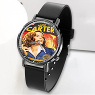 Onyourcases Agent Carter SHIELD Custom Watch Awesome Unisex Black Classic Plastic Quartz Top Brand Watch for Men Women Premium with Gift Box Watches