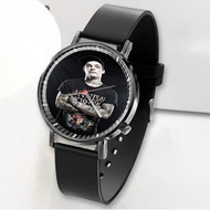 Onyourcases Ahren Stringer the Amity Affliction Tattoo Custom Watch Awesome Unisex Black Classic Plastic Quartz Top Brand Watch for Men Women Premium with Gift Box Watches