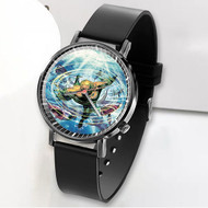 Onyourcases Aquaman Custom Watch Awesome Unisex Black Classic Plastic Quartz Top Brand Watch for Men Women Premium with Gift Box Watches