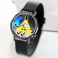 Onyourcases Bill Cipher Gravity Falls Custom Watch Awesome Unisex Black Classic Plastic Quartz Top Brand Watch for Men Women Premium with Gift Box Watches