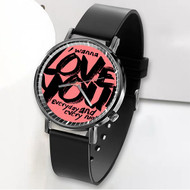 Onyourcases Bob Marley Is This Love Lyrics Custom Watch Awesome Unisex Black Classic Plastic Quartz Top Brand Watch for Men Women Premium with Gift Box Watches