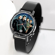 Onyourcases Breaking Benjamin Custom Watch Awesome Unisex Black Classic Plastic Quartz Top Brand Watch for Men Women Premium with Gift Box Watches