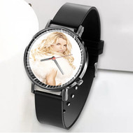 Onyourcases Britney Spears Photo Custom Watch Awesome Unisex Black Classic Plastic Quartz Top Brand Watch for Men Women Premium with Gift Box Watches