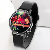 Onyourcases Calvin Harris Custom Watch Awesome Unisex Black Classic Plastic Quartz Top Brand Watch for Men Women Premium with Gift Box Watches
