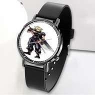 Onyourcases Cloud Strife Final Fantasy Custom Watch Awesome Unisex Black Classic Plastic Quartz Top Brand Watch for Men Women Premium with Gift Box Watches