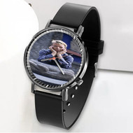 Onyourcases David Bowie Custom Watch Awesome Unisex Black Classic Plastic Quartz Top Brand Watch for Men Women Premium with Gift Box Watches