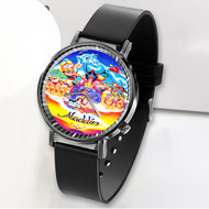 Onyourcases Disney Aladdin All Characters Custom Watch Awesome Unisex Black Classic Plastic Quartz Top Brand Watch for Men Women Premium with Gift Box Watches