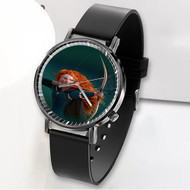 Onyourcases Disney Brave Merida Archer Custom Watch Awesome Unisex Black Classic Plastic Quartz Top Brand Watch for Men Women Premium with Gift Box Watches