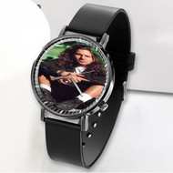 Onyourcases Eddie Vedder Custom Watch Awesome Unisex Black Classic Plastic Quartz Top Brand Watch for Men Women Premium with Gift Box Watches