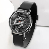 Onyourcases Ellie Goulding Custom Watch Awesome Unisex Black Classic Plastic Quartz Top Brand Watch for Men Women Premium with Gift Box Watches