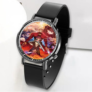 Onyourcases Fate Stay Night With Sword Custom Watch Awesome Unisex Black Classic Plastic Quartz Top Brand Watch for Men Women Premium with Gift Box Watches