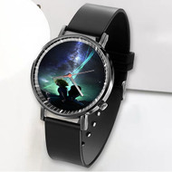 Onyourcases Final Fantasy Cloud and Tifa Custom Watch Awesome Unisex Black Classic Plastic Quartz Top Brand Watch for Men Women Premium with Gift Box Watches