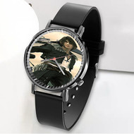 Onyourcases Final Fantasy Squall Custom Watch Awesome Unisex Black Classic Plastic Quartz Top Brand Watch for Men Women Premium with Gift Box Watches