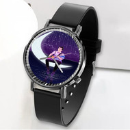 Onyourcases Frank Sinatra Fly Me To The Moon Custom Watch Awesome Unisex Black Classic Plastic Quartz Top Brand Watch for Men Women Premium with Gift Box Watches