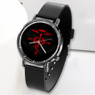 Onyourcases Fullmetal Alchemist Logo Custom Watch Awesome Unisex Black Classic Plastic Quartz Top Brand Watch for Men Women Premium with Gift Box Watches