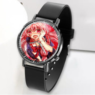 Onyourcases Gasai Yuno Future Diary Custom Watch Awesome Unisex Black Classic Plastic Quartz Top Brand Watch for Men Women Premium with Gift Box Watches