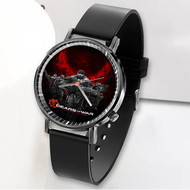 Onyourcases Gears of War Ultimate Edition Black Red Custom Watch Awesome Unisex Black Classic Plastic Quartz Top Brand Watch for Men Women Premium with Gift Box Watches