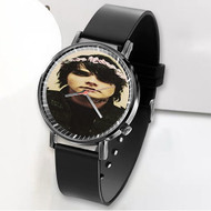 Onyourcases Gerard Way Custom Watch Awesome Unisex Black Classic Plastic Quartz Top Brand Watch for Men Women Premium with Gift Box Watches