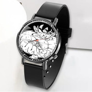 Onyourcases Goku Dragon Ball Z Custom Watch Awesome Unisex Black Classic Plastic Quartz Top Brand Watch for Men Women Premium with Gift Box Watches