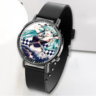 Onyourcases Hatsune Miku Vocaloid Custom Watch Awesome Unisex Black Classic Plastic Quartz Top Brand Watch for Men Women Premium with Gift Box Watches