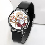 Onyourcases Himouto Umaru chan Custom Watch Awesome Unisex Black Classic Plastic Quartz Top Brand Watch for Men Women Premium with Gift Box Watches
