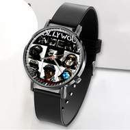 Onyourcases Hollywood Undead Custom Watch Awesome Unisex Black Classic Plastic Quartz Top Brand Watch for Men Women Premium with Gift Box Watches