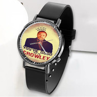 Onyourcases I m Crowley Supernatural Custom Watch Awesome Unisex Black Classic Plastic Quartz Top Brand Watch for Men Women Premium with Gift Box Watches
