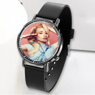 Onyourcases Iggy Azalea Custom Watch Awesome Unisex Black Classic Plastic Quartz Top Brand Watch for Men Women Premium with Gift Box Watches
