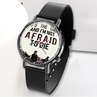Onyourcases In The End Black Veil Brides Lyrics Custom Watch Awesome Unisex Black Classic Plastic Quartz Top Brand Watch for Men Women Premium with Gift Box Watches