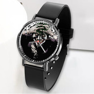 Onyourcases Joker Batman Custom Watch Awesome Unisex Black Classic Plastic Quartz Top Brand Watch for Men Women Premium with Gift Box Watches