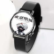 Onyourcases Kaneki Ken Tokyo Ghoul Face Custom Watch Awesome Unisex Black Classic Plastic Quartz Top Brand Watch for Men Women Premium with Gift Box Watches