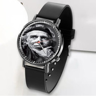 Onyourcases Keith Richards Custom Watch Awesome Unisex Black Classic Plastic Quartz Top Brand Watch for Men Women Premium with Gift Box Watches