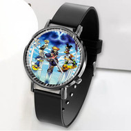Onyourcases Kingdom Hearts Custom Watch Awesome Unisex Black Classic Plastic Quartz Top Brand Watch for Men Women Premium with Gift Box Watches