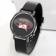Onyourcases Kupo Final Fantasy Custom Watch Awesome Unisex Black Classic Plastic Quartz Top Brand Watch for Men Women Premium with Gift Box Watches