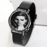 Onyourcases Lana Del Rey Custom Watch Awesome Unisex Black Classic Plastic Quartz Top Brand Watch for Men Women Premium with Gift Box Watches