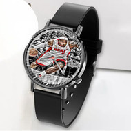 Onyourcases Lebron James Custom Watch Awesome Unisex Black Classic Plastic Quartz Top Brand Watch for Men Women Premium with Gift Box Watches