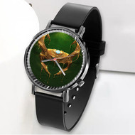 Onyourcases Loki Helmet Custom Watch Awesome Unisex Black Classic Plastic Quartz Top Brand Watch for Men Women Premium with Gift Box Watches
