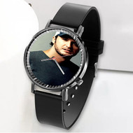 Onyourcases Luke Bryan Custom Watch Awesome Unisex Black Classic Plastic Quartz Top Brand Watch for Men Women Premium with Gift Box Watches