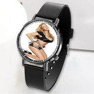 Onyourcases Mariah Carey Custom Watch Awesome Unisex Black Classic Plastic Quartz Top Brand Watch for Men Women Premium with Gift Box Watches