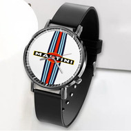 Onyourcases Martini Racing Custom Watch Awesome Unisex Black Classic Plastic Quartz Top Brand Watch for Men Women Premium with Gift Box Watches