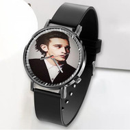 Onyourcases Matt Healy Custom Watch Awesome Unisex Black Classic Plastic Quartz Top Brand Watch for Men Women Premium with Gift Box Watches